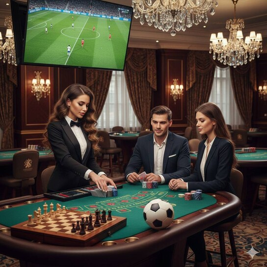 憋死牛棋对弈场景图